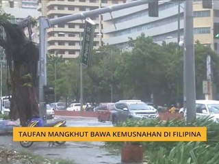 Taufan Mangkhut bawa kemusnahan di Filipina