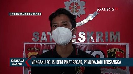 Jadi Polisi Gadungan Demi Memukau Kekasih, Pemuda di Gorontalo jadi Tersangka