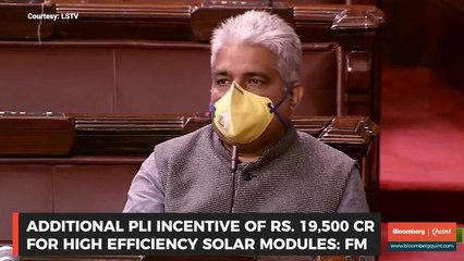 Budget 2022: PLI Incentive Of Rs 19,500Cr For Solar Modules