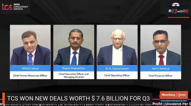 TCS Management On Q3 Results, Buyback Proposal