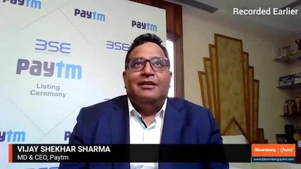 Paytm's Vijay Shekhar Sharma On Listing Day