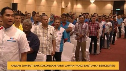Anwar sambut baik sokongan parti lawan yang bantunya berkempen