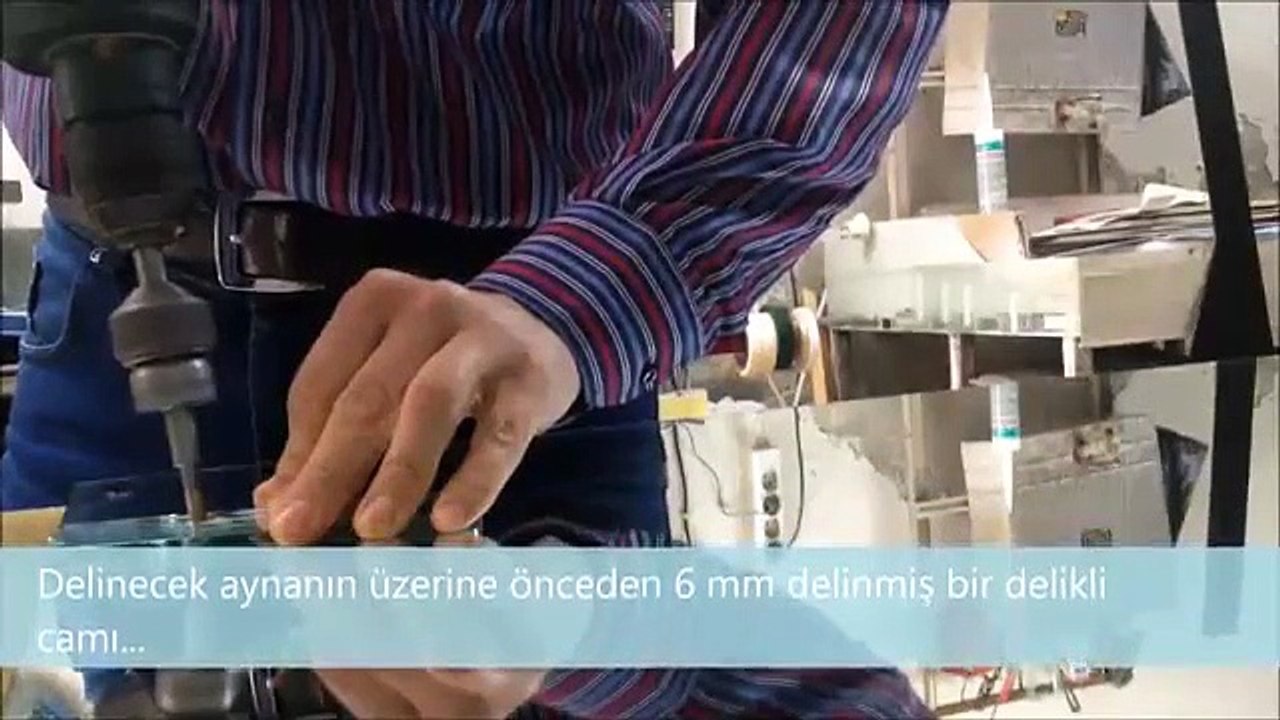 Aynaya ve Cama Delik Delme Teknikleri