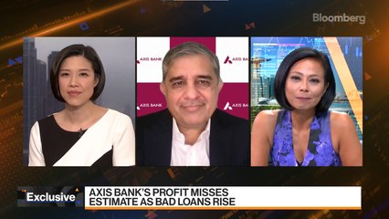 Axis Bank CEO Amitabh Chaudhry On Earnings, Outlook, Vodafone Idea