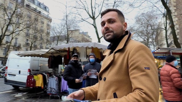 « Il faut être fier d'être français » selon Pierre-Emmanuel, 22 ans, jeune militant RN