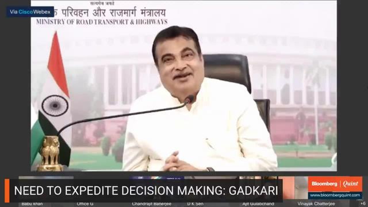 Transport Minister Nitin Gadkari Addresses CII Summit On Infrastructure Connectivity