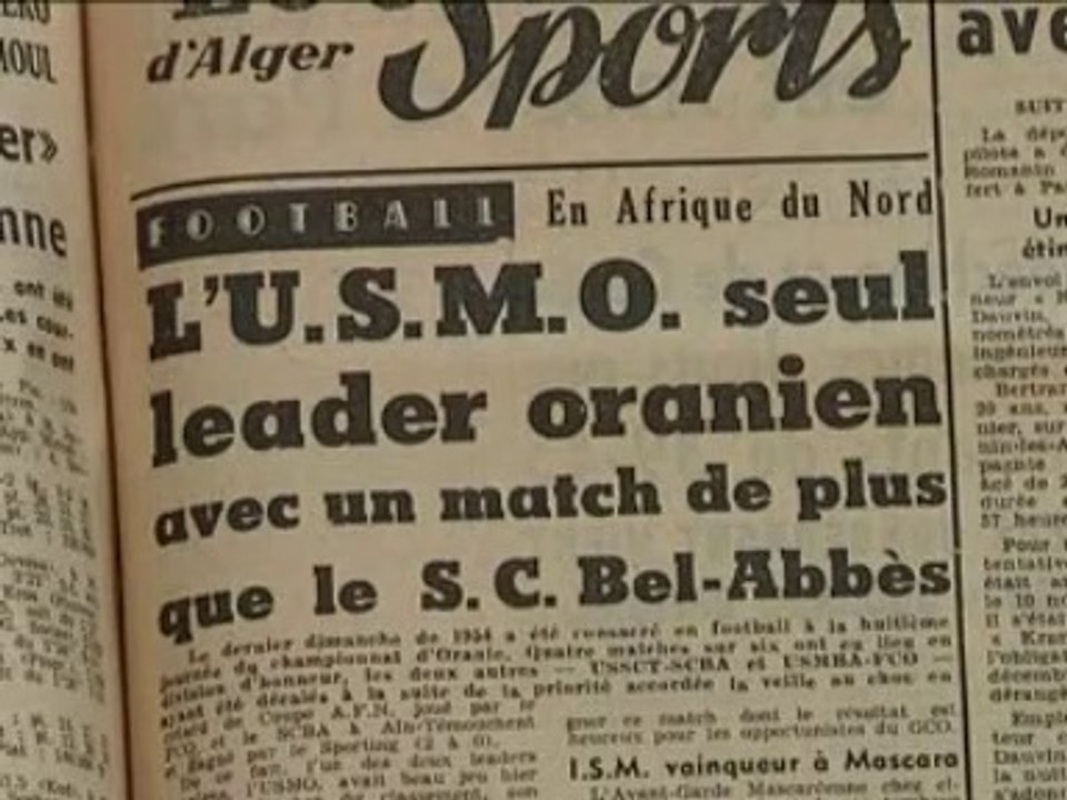 Naissance de l'USMO, Oran Algérie