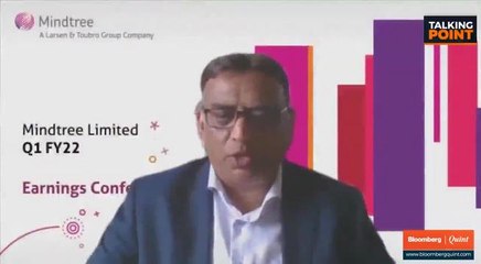 Mindtree's Venu Lambu On Q1 Report Card & FY22 Growth Outlook: Talking Point