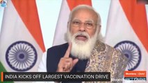 PM Modi Launches World's Largest Vaccination Drive