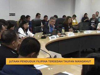 Jutaan penduduk Filipina terdedah taufan Mangkhut