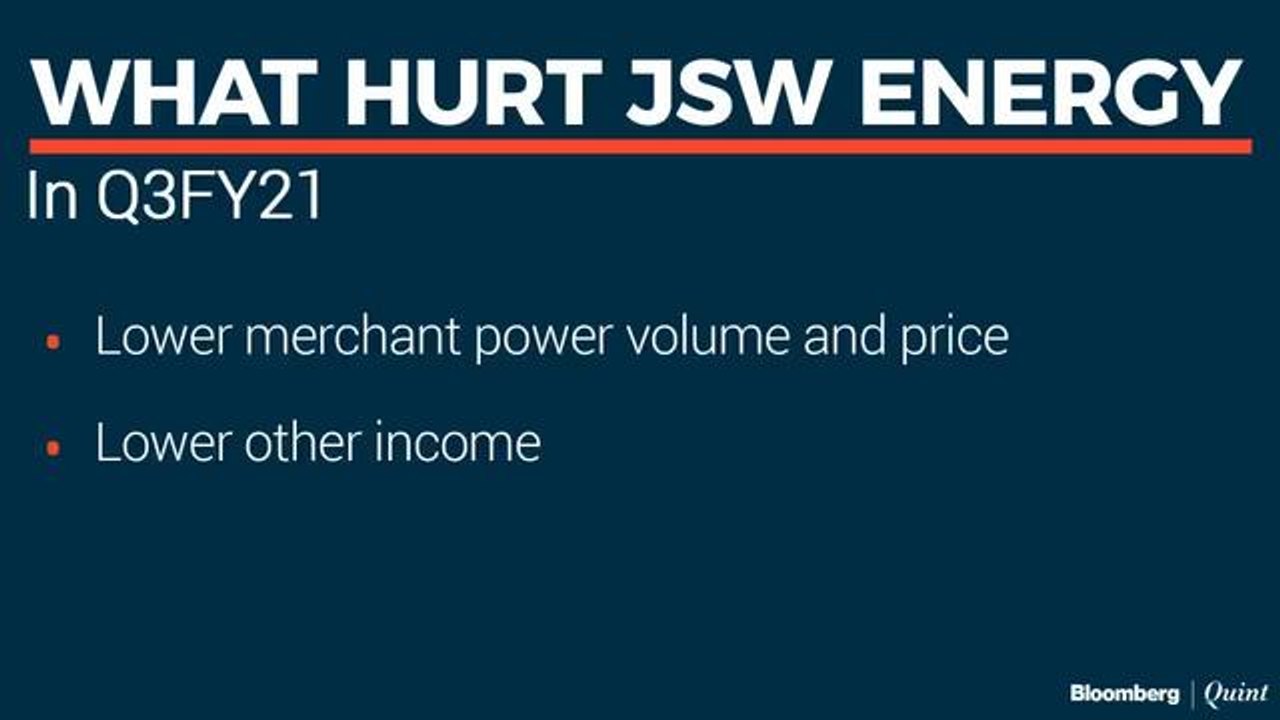 Talking Point With JSW Energy's Prashant Jain