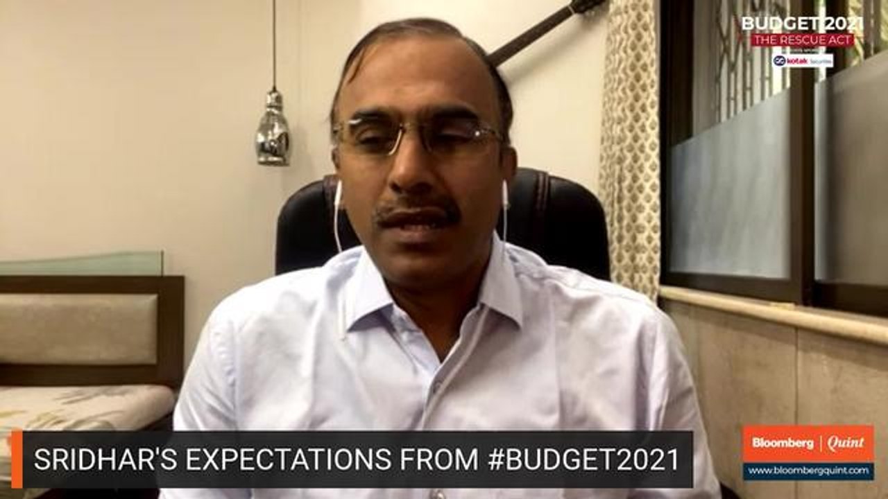 Enam Holdings' Sridhar Sivaram's Expectations From Budget 2021