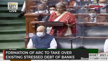 Formation Of Arc To Take Over Existing Stressed Debt Of Banks