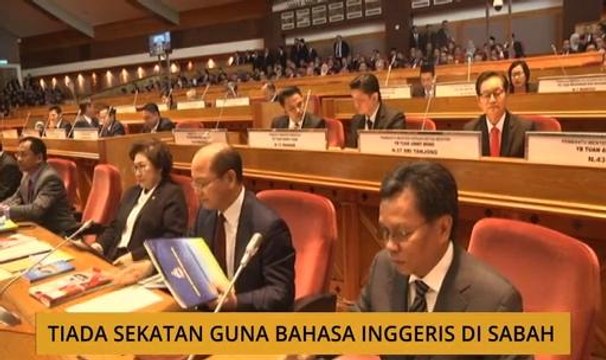 Kalendar Sabah: Tiada sekatan guna Bahasa Inggeris di Sabah