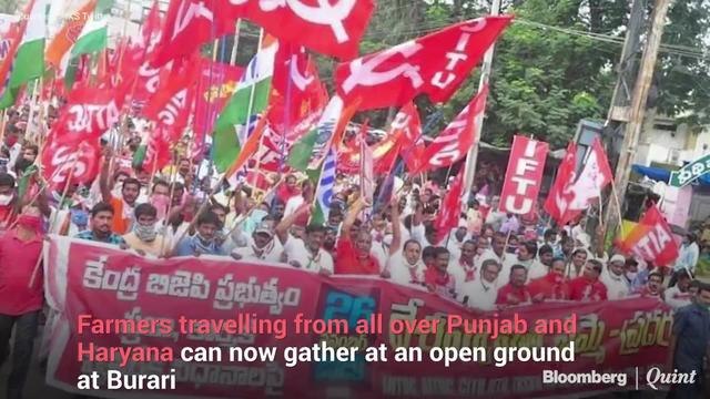 Farmers Protesting Against Farm Bills Enter Delhi