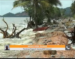 Persiapan hadapi fenomena air pasang di Selangor