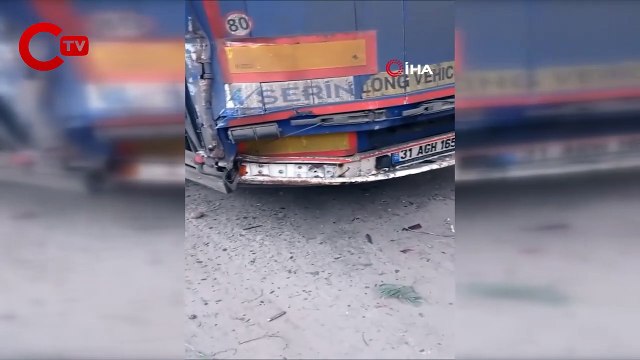 Rusya’nın tankı Türklerin TIR'ına çarptı, şoför korku dolu anları anlattı: 'Bomba sesleriyle uyandık'