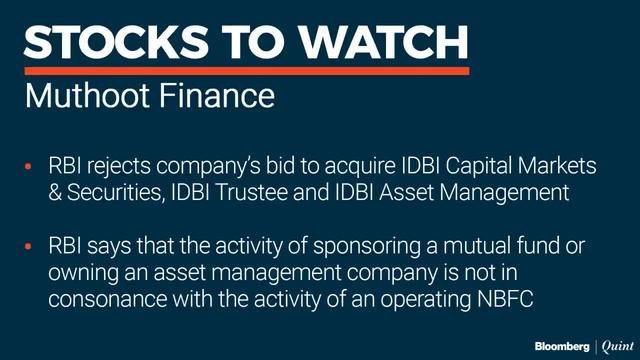 Stocks To Watch: Muthoot Finance, Realty Stocks & RBL Bank