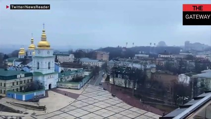 Video captured and shared on social media from Ukraine 