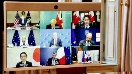 G7 “Putin fermi l’invasione. È dalla parte sbagliata della storia”