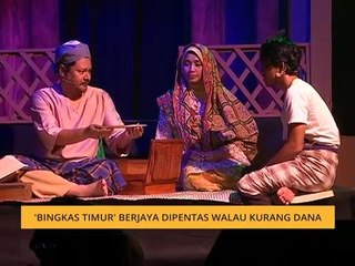 'Bingkas Timur' berjaya dipentas walau kurang dana