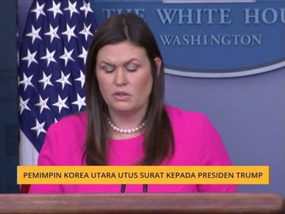 Pemimpin Korea Utara utus surat kepada Presiden Trump