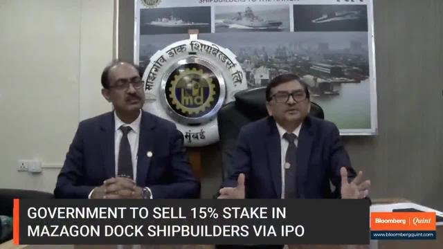 IPO Adda With Mazagaon Dock Shipbuilders' CMD And Director-Finance