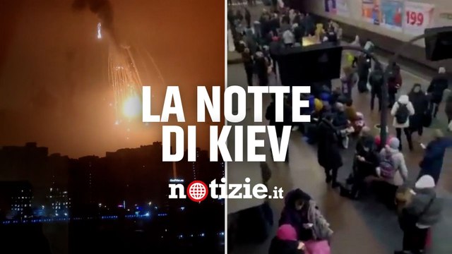 Guerra Russia Ucraina, bombardamenti nella notte a Kiev: nei bunker anche bimbi malati di cancro