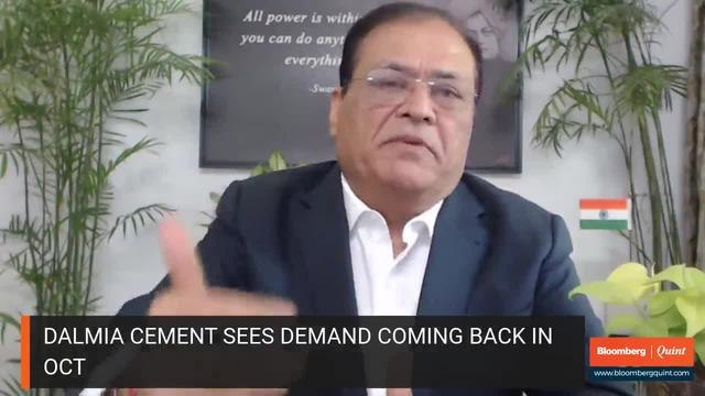 Talking Point With Dalmia Cement CEO Mahendra Singhi