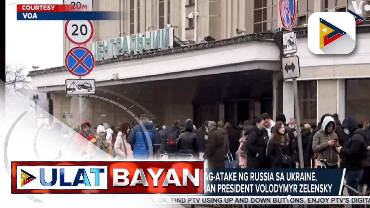 Bilang ng mga namatay sa pag-atake ng Russia sa Ukraine, umakyat na sa 137, ayon kay Ukrainian President Volodymyr Zelensky
