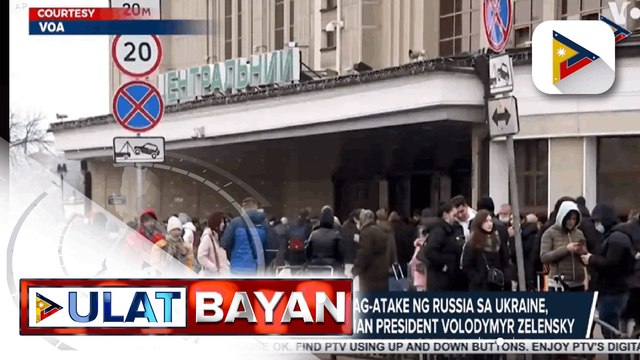 Bilang ng mga namatay sa pag-atake ng Russia sa Ukraine, umakyat na sa 137, ayon kay Ukrainian President Volodymyr Zelensky