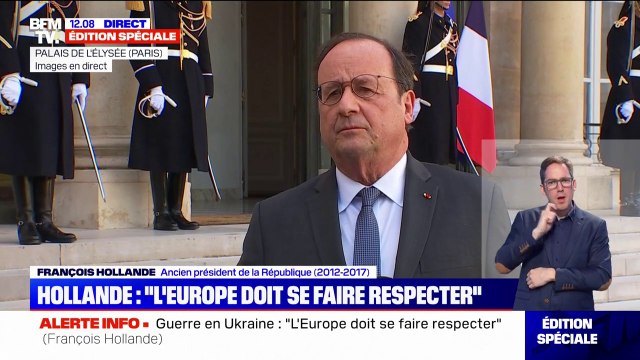 François Hollande: L'Europe doit se faire respecter, il n'y a pas de diplomatie sans rapport de force