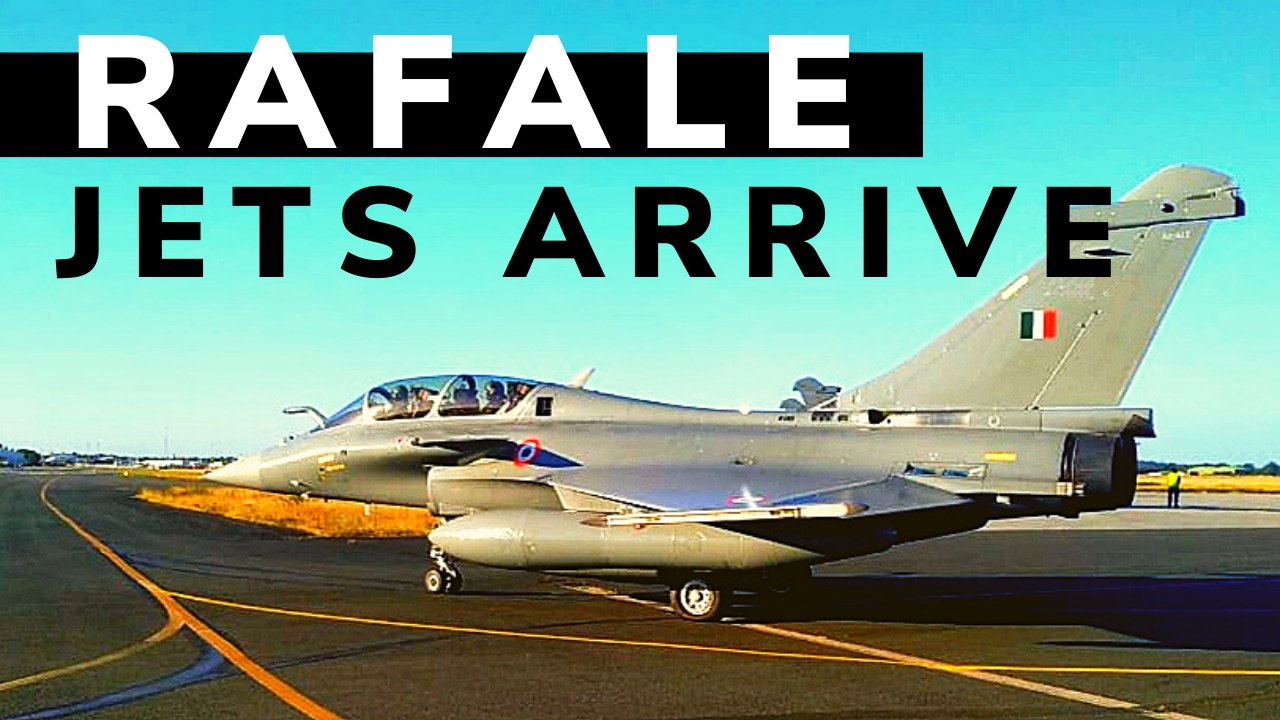 5 Rafale Jets Land In India