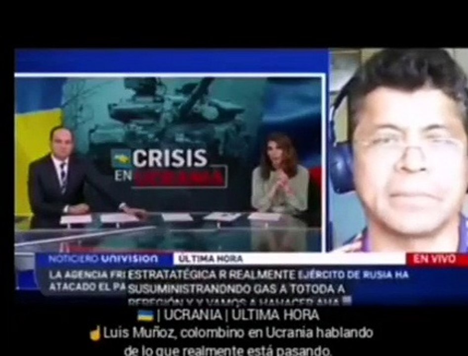 Testigo de lo que está pasando en Ucrania