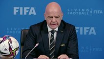 Guerre en Ukraine - Infatino : “La FIFA espère une interruption rapide des hostilités”