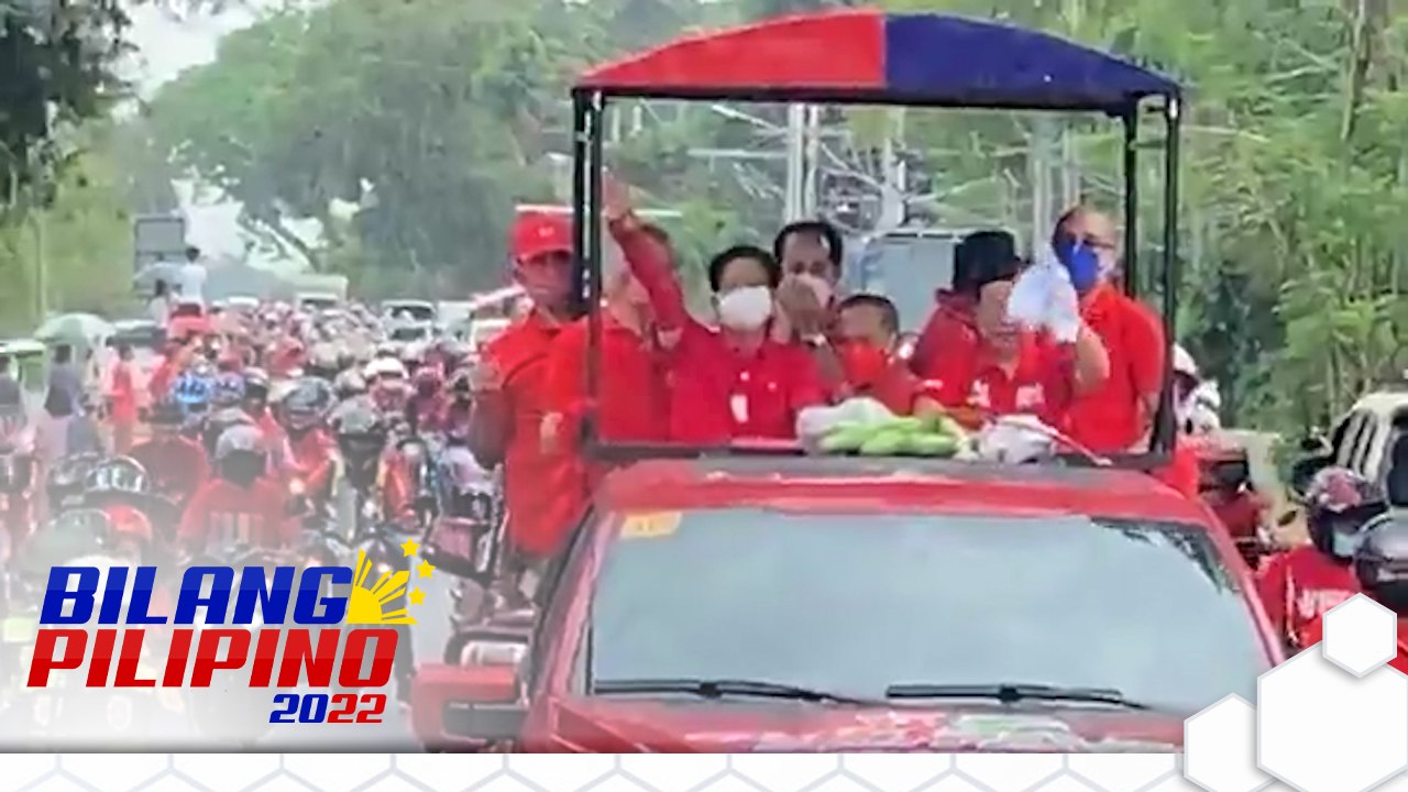 Caravan ni Marcos Jr. sa La Union