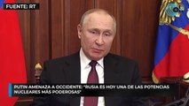 Putin amenaza a Occidente- 