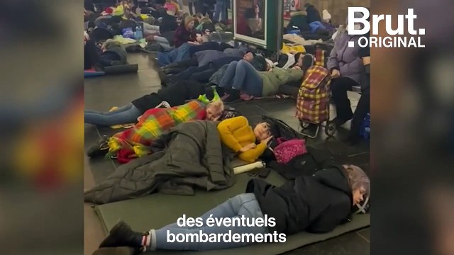 Témoignage d'un Français qui est réfugié dans le métro à Kiev