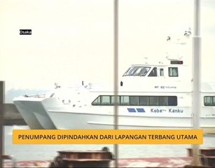 Penumpang dipindahkan dari lapangan terbang utama