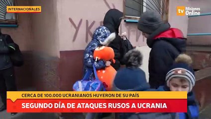 Segundo día de ataques Rusos a Ucrania