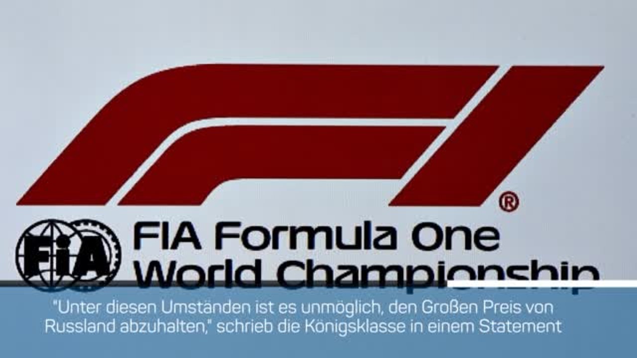 Formel 1 streicht GP von Russland