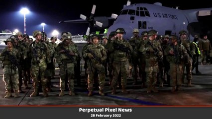 PPN World News - 25 Feb 2022 • Russia invades Ukraine • Chernobyl falls • US troops in Latvia