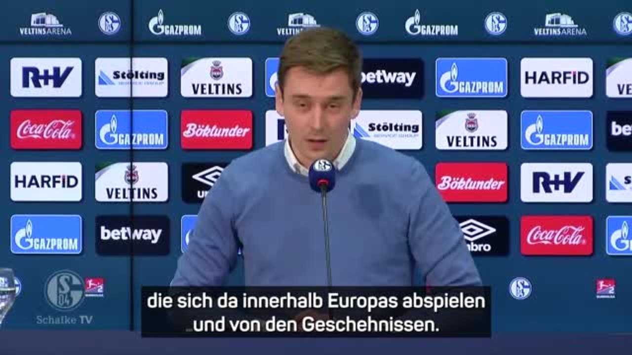 Ukraine-Konflikt: Schalke zieht Konsequenzen