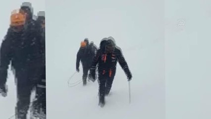 Arama kurtarma ekipleri "Büyük Kış Tatbikatı"na hazır