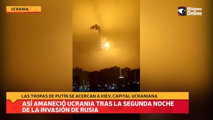 Así amaneció Ucrania tras la segunda noche de la invasión de Rusia