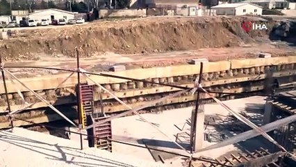 Büyük Birlik Partisi Osmangazi Meydanı Şantiyesinde