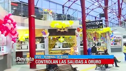 Precio máximo de salidas de La Paz a Oruro es de Bs 61