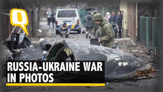 Heartbreaking Photos Show Chaos and Destruction in Ukraine as Russia Wages War