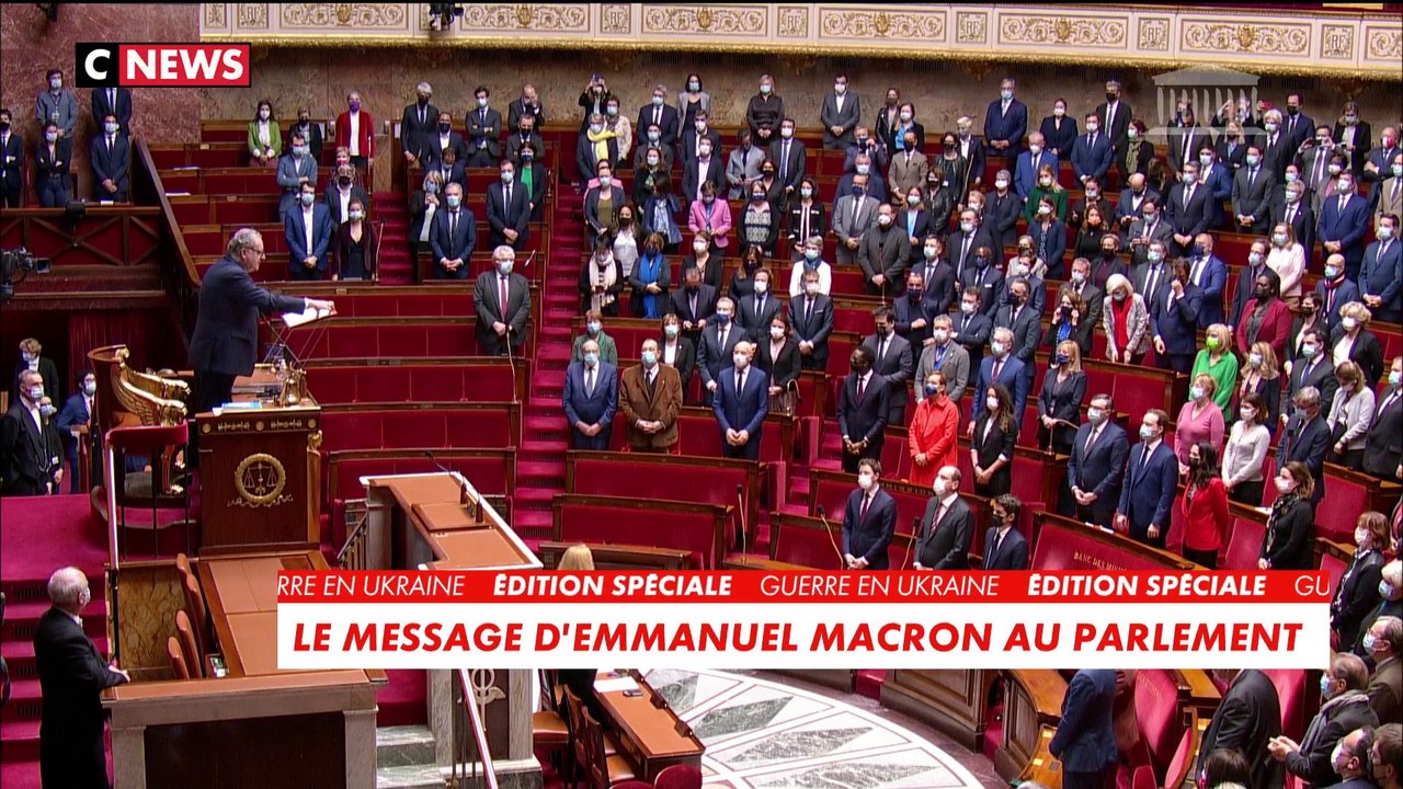 Le message d'Emmanuel Macron au parlement
