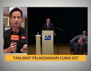 Taklimat pelaksanaan cukai SST